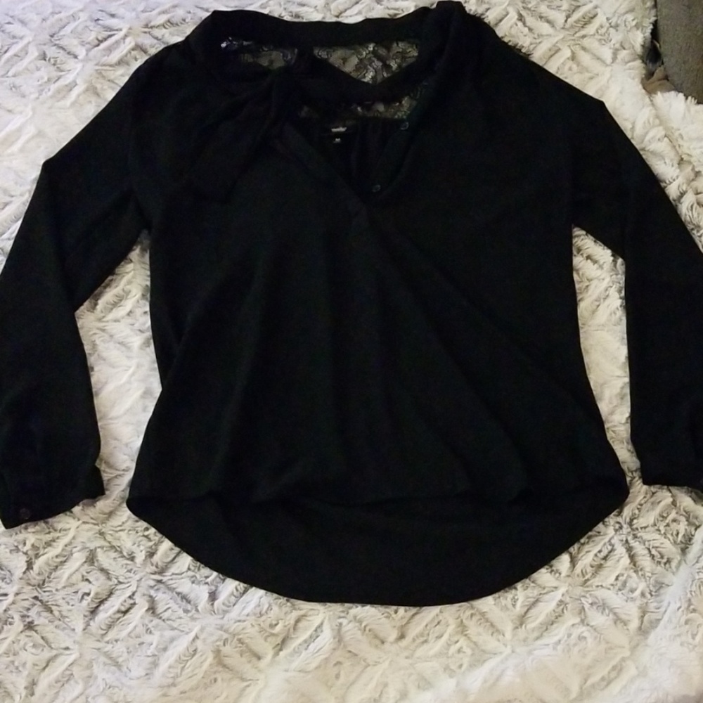 Black dress shirt